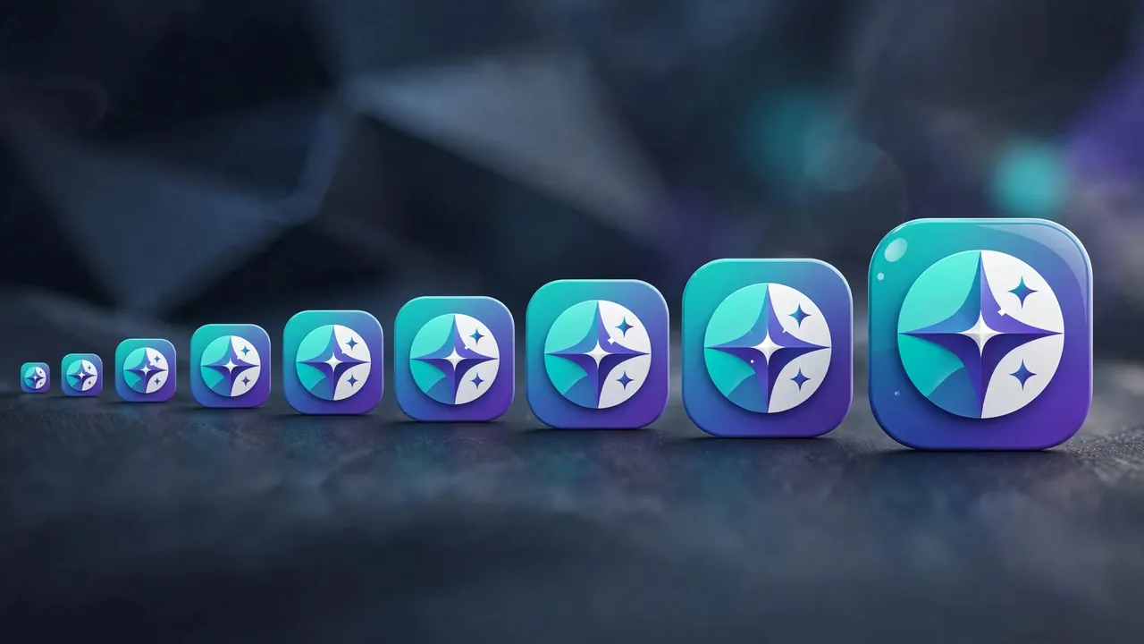A smartphone home screen featuring one crisp app icon
